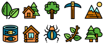In the Forest icon pack