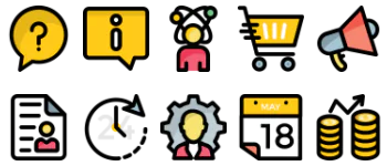 Digital marketing pakiet ikon