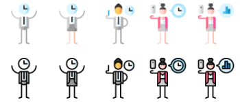 Time Management icon pack