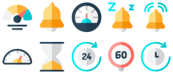 Speedometer & Time paquete de iconos