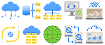 Network and Database icon pack
