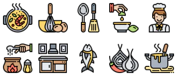 Cooking Icon-Paket