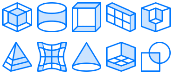 3D набор иконок