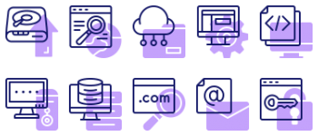 Web Hosting アイコンパック