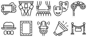 Theatre icon pack