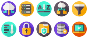 Database and Servers icon pack