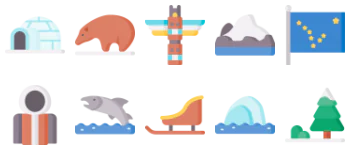 Alaska icon pack