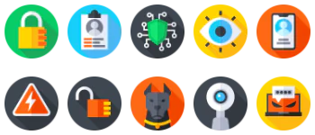 Protection & Security gói biểu tượng