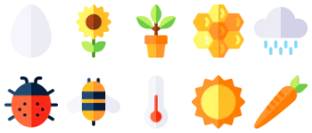 Agriculture icon pack