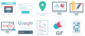 Web Design gói biểu tượng