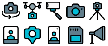 Camera icon pack