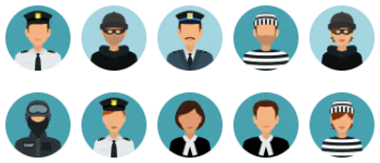 Crime Protection アイコンパック