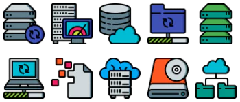 Data recovery icon pack