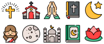 Spiritual icon pack