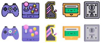 Arcade icon pack