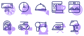 Home Appliance gói biểu tượng