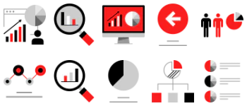 Charts and Diagrams pakiet ikon