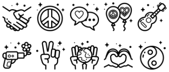 Peace icon pack