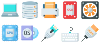 Computer Components icon pack