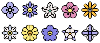 Flowers 아이콘 팩