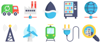 Smart City icon pack