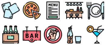 Bar icon pack