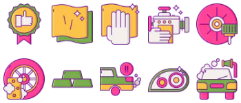 Car Wash icon pack