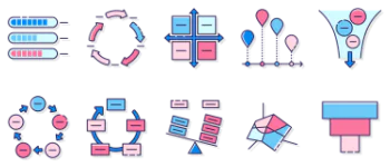 Инфографика набор иконок