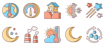 Погода набор иконок