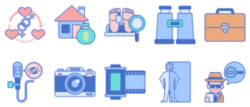 Private Investigator 图标包