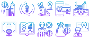 Saving and Investment gói biểu tượng