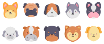 Dogs icon pack