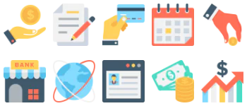 Banking and Finance 아이콘 팩