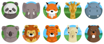 Wildlife pakiet ikon