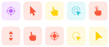 Selection and Cursors 图标包