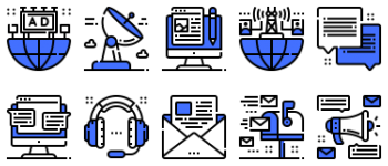 Communication 图标包