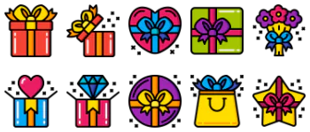 Gifts icon pack