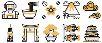 Japan icon pack