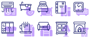 Дом, милый дом набор иконок