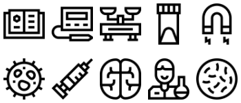 Laboratory icon pack