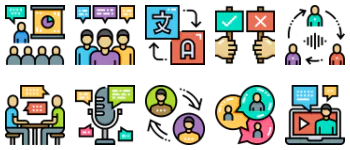 Discussion Icon-Paket