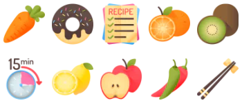 Cooking 아이콘 팩