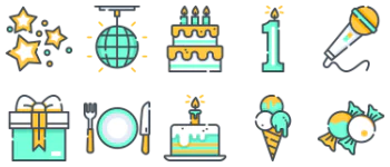 Birthday アイコンパック