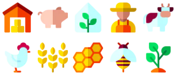 Farming paquete de iconos