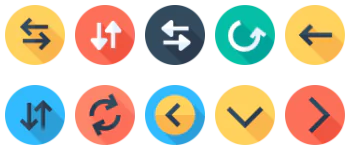 Arrows Icon-Paket