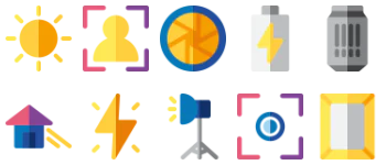 Beautiful Camera icon pack