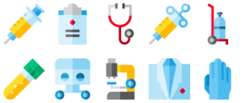 Medical Instruments pakiet ikon