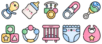 Baby icon pack