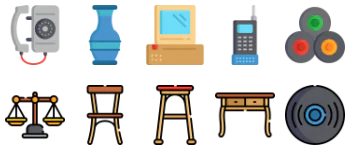 Vintage Decoration icon pack