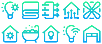 Home and Living jeu d'icônes